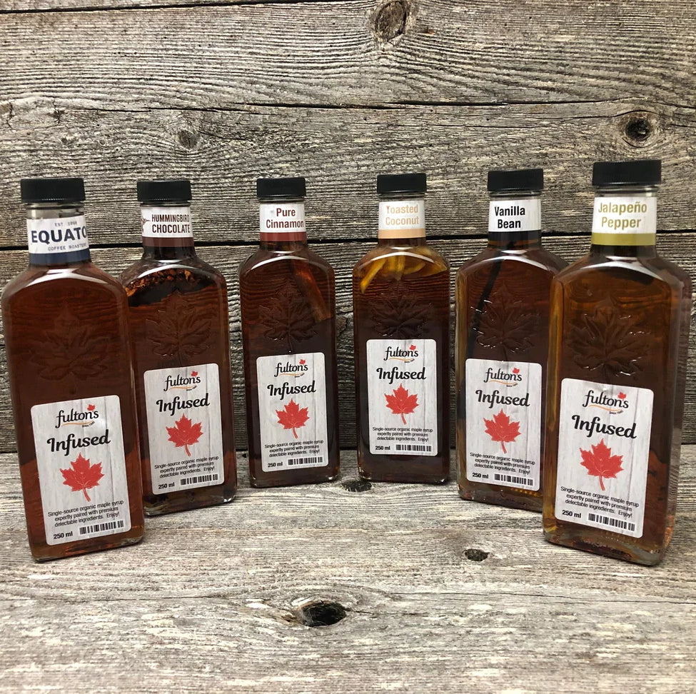 Infused Maple Syrup – Fulton's Sugar Bush and Maple Shop