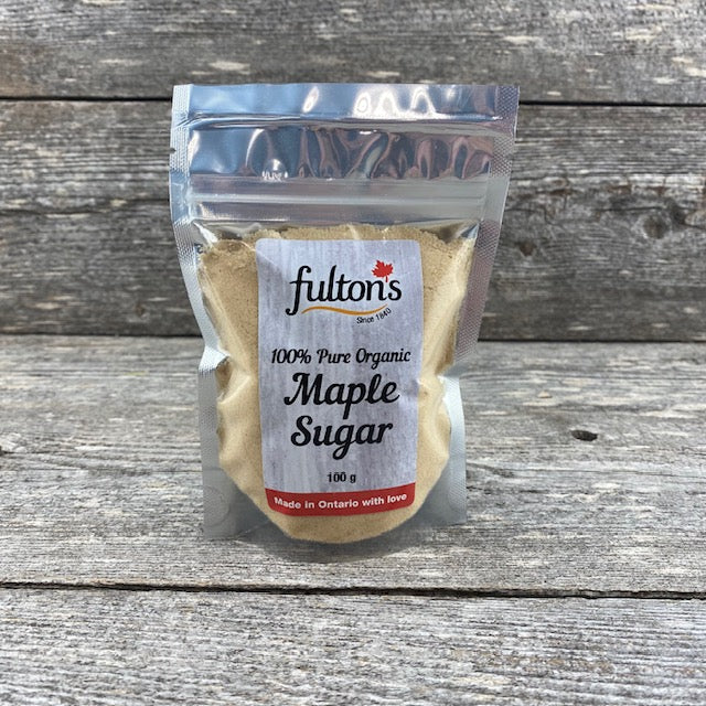Granulated Maple Sugar: 400g and 100g