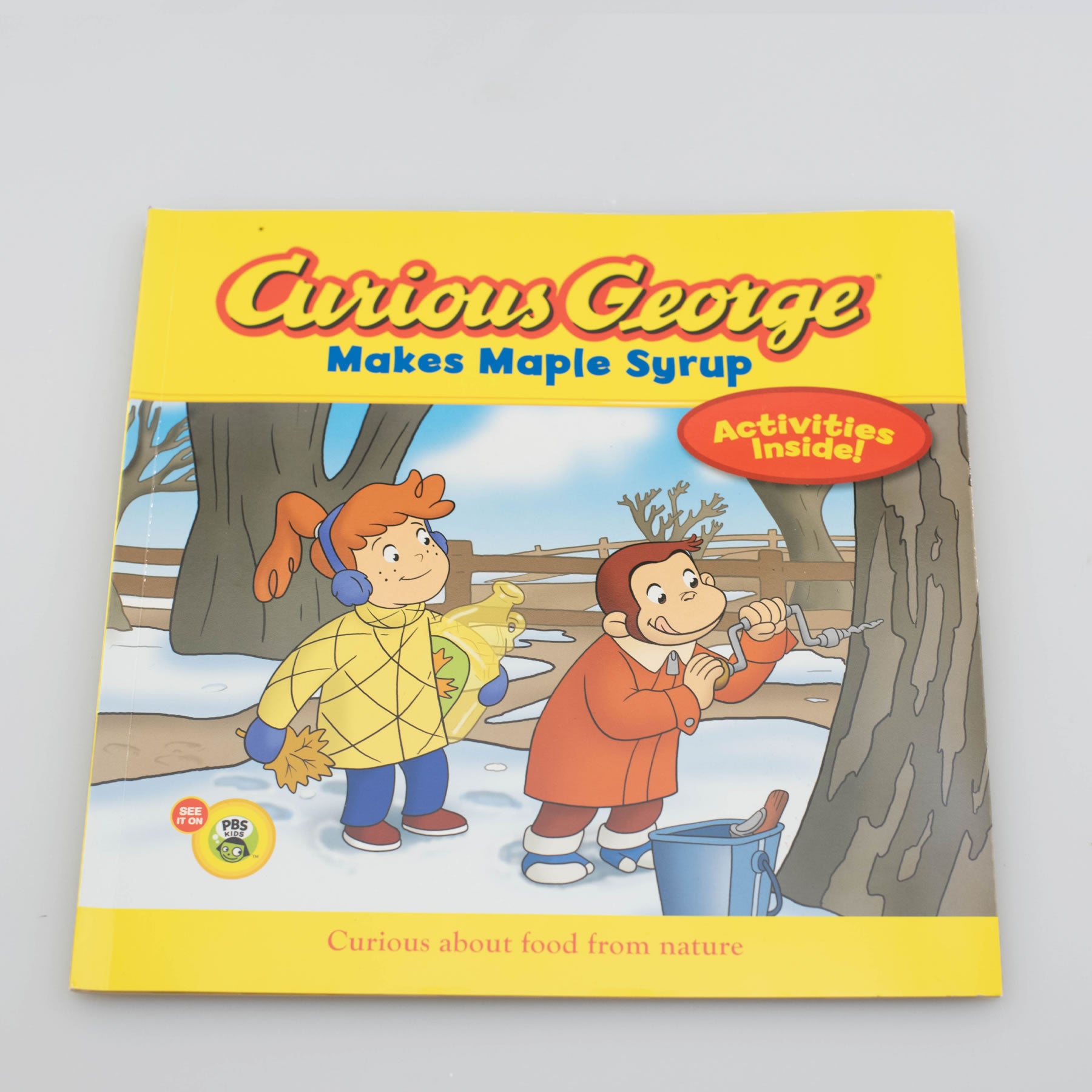 Curious George Makes Maple Syrup- Book