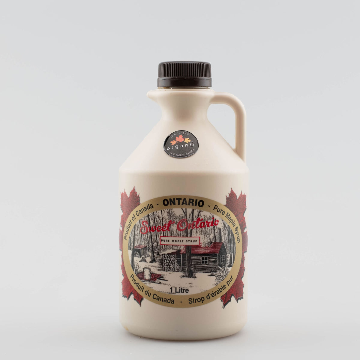 Pure Organic Maple Syrup - 1 litre plastic jug – Fulton's Sugar Bush ...