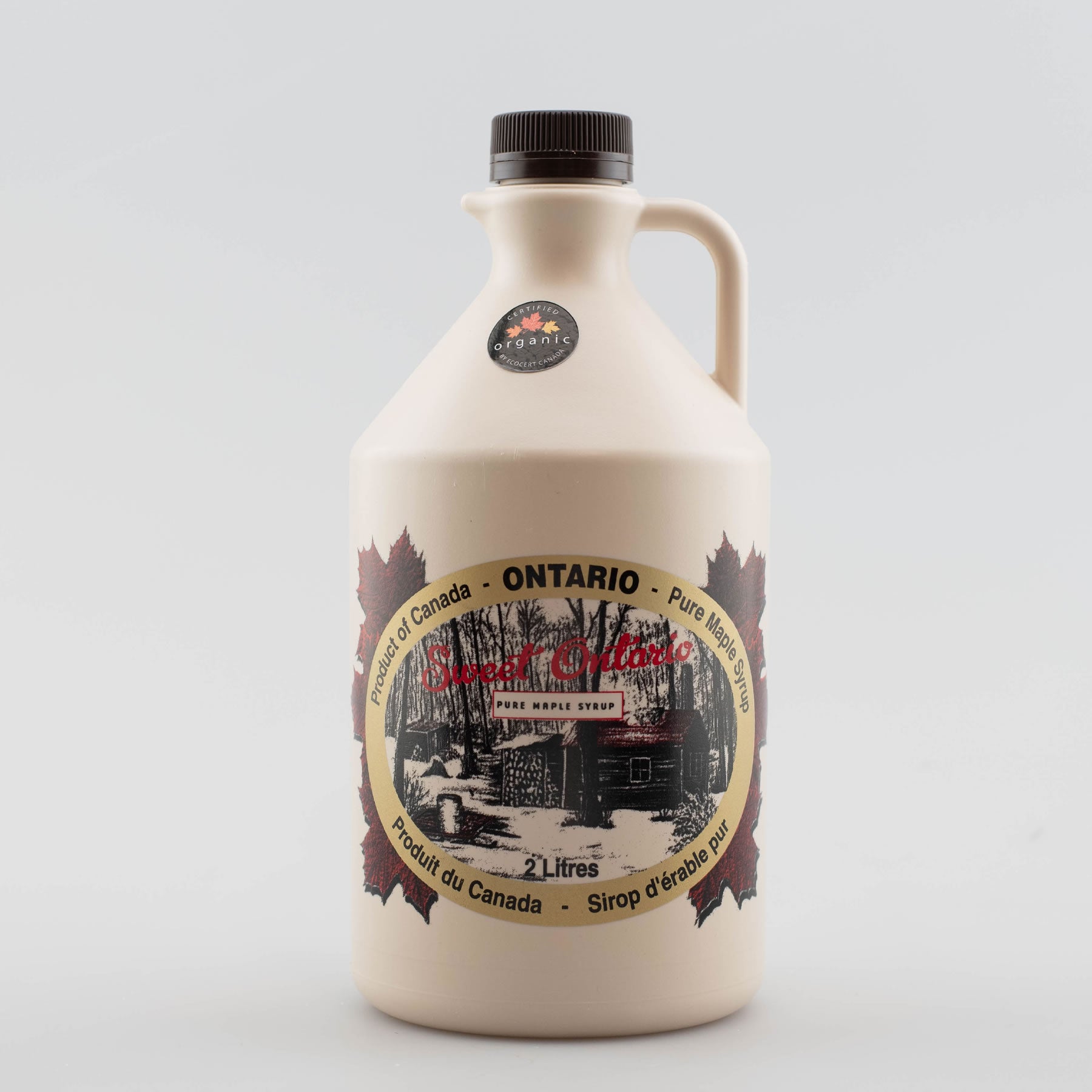 Pure Organic Maple Syrup - 2 litre plastic jug – Fulton's Sugar Bush ...